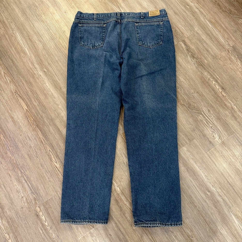 L.L. Bean Mens 42x34 Vintage Made In USA Fleece Lined Jeans‎ - Picture 5 of 10